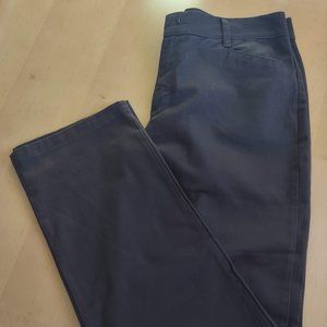 Lee Black Casual Slacks size 16 Long